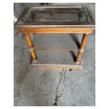 End Table glass top