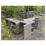 L SHAPED TABLE