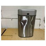 Nine Stars Motion Sensor Automatic Trash Can, 21 Gallon Stainless Steel, Motion Sensor Hands-Free Soft-Close Lid Garbage Bin, Silver Nine Stars Motion Sensor Automatic Trash Can, 21 Gallon Stainless Steel, Motion Sensor Hands-Free Soft-Close Lid Garbage Bin, Silver
