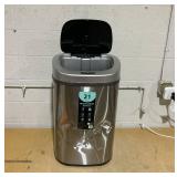 Nine Stars Motion Sensor Automatic Trash Can, 21 Gallon Stainless Steel, Motion Sensor Hands-Free Soft-Close Lid Garbage Bin, Silver Nine Stars Motion Sensor Automatic Trash Can, 21 Gallon Stainless Steel, Motion Sensor Hands-Free Soft-Close Lid Garbage Bin, Silver