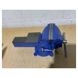 Findmall 6 in. Steel Workshop Bench Vise Blue Swivel Base Findmall 6 in. Steel Workshop Bench Vise Blue Swivel Base