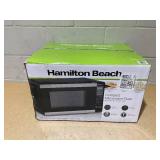 Hamilton Beach 0.9 Cu ft Countertop Microwave Oven, 900 Watts, Black Stainless Steel Hamilton Beach 0.9 Cu ft Countertop Microwave Oven, 900 Watts, Black Stainless Steel