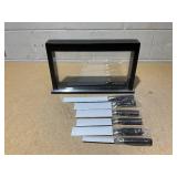 Cuisine Pro Damashiro Emperor Hisa 9-Piece Knife Block Set Cuisine Pro Damashiro Emperor Hisa 9-Piece Knife Block Set