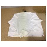 The North Face Evolution Fleece Crew-Neck Long-Sleeve Sweatshirt for Ladies - White Dune - M The North Face Evolution Fleece Crew-Neck Long-Sleeve Sweatshirt for Ladies - White Dune - M