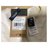 The North Face Evolution Fleece Crew-Neck Long-Sleeve Sweatshirt for Ladies - White Dune - M The North Face Evolution Fleece Crew-Neck Long-Sleeve Sweatshirt for Ladies - White Dune - M
