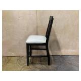 Halle Gray Upholstered Brown Counter Chair Halle Gray Upholstered Brown Counter Chair