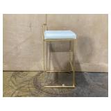 White PU Leather Seat Barstools Breakfast High Chair Armless Kitchen Breakfast Counter Chairs,with Back & Footrest, Sitting Height 75cm White PU Leather Seat Barstools Breakfast High Chair Armless Kitchen Breakfast Counter Chairs,with Back & Footrest, Sitting Height 75cm