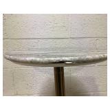 Marble and Brass Accent Side Drink Table - Hearth & Hand with Magnolia Marble and Brass Accent Side Drink Table - Hearth & Hand with Magnolia