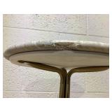 Marble and Brass Accent Side Drink Table - Hearth & Hand with Magnolia Marble and Brass Accent Side Drink Table - Hearth & Hand with Magnolia