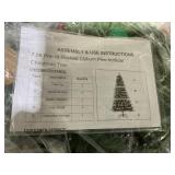 Holiday Time 7.5 fT Pre Flocked Clyburn Pine Tree Holiday Time 7.5 fT Pre Flocked Clyburn Pine Tree