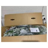 Holiday Time 7.5 fT Pre Flocked Clyburn Pine Tree Holiday Time 7.5 fT Pre Flocked Clyburn Pine Tree