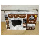 Pit Boss Pit Stop Tabletop 250 Sq in Wood Fired Pellet Grill and Smoker  Onyx Series Pit Boss Pit Stop Tabletop 250 Sq in Wood Fired Pellet Grill and Smoker  Onyx Series