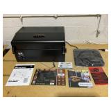 Pit Boss Pit Stop Tabletop 250 Sq in Wood Fired Pellet Grill and Smoker  Onyx Series Pit Boss Pit Stop Tabletop 250 Sq in Wood Fired Pellet Grill and Smoker  Onyx Series