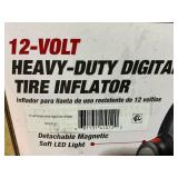 Hyper Tough DC 12V Heavy Duty Direct Drive Digital Tire Inflator with Detachable LED Light Hyper Tough DC 12V Heavy Duty Direct Drive Digital Tire Inflator with Detachable LED Light