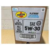 Pennzoil Platinum SAE 5W-30 6 Gallons Pennzoil Platinum SAE 5W-30 6 Gallons