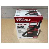 Hyper Tough 1.5 Gallon 2 Peak HP Poly Wet/Dry Vacuum, VH105 3502 Hyper Tough 1.5 Gallon 2 Peak HP Poly Wet/Dry Vacuum, VH105 3502