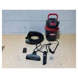 Hyper Tough 1.5 Gallon 2 Peak HP Poly Wet/Dry Vacuum, VH105 3502 Hyper Tough 1.5 Gallon 2 Peak HP Poly Wet/Dry Vacuum, VH105 3502