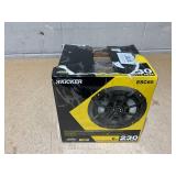New Kicker 48ESC65 6.5" Coaxial Speakers New Kicker 48ESC65 6.5" Coaxial Speakers