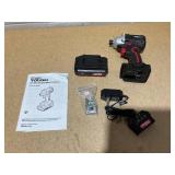Hyper Tough 20V Brushless Impact Driver with 2.0Ah Lithium-Ion Battery Pack and Charger, 1/4-inch. Hex Collet Chuck Size, 22006.2 Hyper Tough 20V Brushless Impact Driver with 2.0Ah Lithium-Ion Battery Pack and Charger, 1/4-inch. Hex Collet Chuck Size, 22006.2