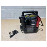 EverStart Maxx 1000 Peak Amp Jump Starter with Compressor, Pivoting LED Light, DC and USB Port EverStart Maxx 1000 Peak Amp Jump Starter with Compressor, Pivoting LED Light, DC and USB Port