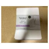 Better Homes & Gardens 4-Piece Arctic White Adult Jersey Sheet Set, Queen Better Homes & Gardens 4-Piece Arctic White Adult Jersey Sheet Set, Queen