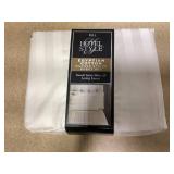 Hotel Style 4-Piece 600 Thread Count White Stripe Egyptian Cotton Adult Bed Sheets, Full-Deep Pocket Hotel Style 4-Piece 600 Thread Count White Stripe Egyptian Cotton Adult Bed Sheets, Full-Deep Pocket