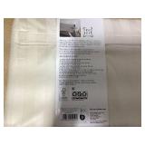 Hotel Style 4-Piece 600 Thread Count White Stripe Egyptian Cotton Adult Bed Sheets, Full-Deep Pocket Hotel Style 4-Piece 600 Thread Count White Stripe Egyptian Cotton Adult Bed Sheets, Full-Deep Pocket