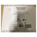 Better Homes & Gardens Cool & Crisp 4-Piece 300 Thread Count Soft Silver Botanical Cotton Percale Sheet Set, Full Better Homes & Gardens Cool & Crisp 4-Piece 300 Thread Count Soft Silver Botanical Cotton Percale Sheet Set, Full