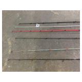 LOT OF 6 Fishing Rods LOT OF 6 Fishing Rods
