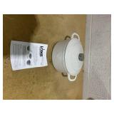 Lodge Cast Iron 5.5qt Oyster White Enameled Dutch Oven Lodge Cast Iron 5.5qt Oyster White Enameled Dutch Oven
