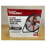 Hyper Tough New 20 inch High Velocity Sealed Motor Drum Fan Hyper Tough New 20 inch High Velocity Sealed Motor Drum Fan