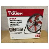 Hyper Tough New 20 inch High Velocity Sealed Motor Drum Fan Hyper Tough New 20 inch High Velocity Sealed Motor Drum Fan