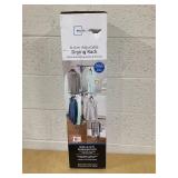 Mainstays Space-Saving 2-Tier Steel Tripod Hanging Clothes Drying Rack, Blue/Silver Mainstays Space-Saving 2-Tier Steel Tripod Hanging Clothes Drying Rack, Blue/Silver