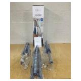Mainstays Space-Saving 2-Tier Steel Tripod Hanging Clothes Drying Rack, Blue/Silver Mainstays Space-Saving 2-Tier Steel Tripod Hanging Clothes Drying Rack, Blue/Silver