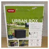 Keter Urban 30 Gal. Outdoor Deck Box/Storage Table Keter Urban 30 Gal. Outdoor Deck Box/Storage Table
