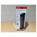 Lasko 22" Oscillating 3-Speed Remote Controlled Ceramic Tower Space Heater, Black, CT22495 Lasko 22" Oscillating 3-Speed Remote Controlled Ceramic Tower Space Heater, Black, CT22495