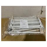 Mainstays Folding Steel and Mesh Freestanding Wing Clothes Drying Rack, White Mainstays Folding Steel and Mesh Freestanding Wing Clothes Drying Rack, White