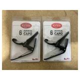 Kyser Quick-Change Capos for 6-String Acoustic Guitars (2-Pack) Kyser Quick-Change Capos for 6-String Acoustic Guitars (2-Pack)