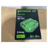 Greenworks 60V 3 Amp Charger 1807702 Greenworks 60V 3 Amp Charger 1807702