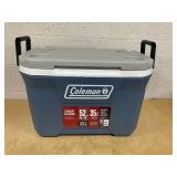 Coleman 52 qt Hard Sized Cooler / Ice Chest, 316 Series, Lakeside Blue Coleman 52 qt Hard Sized Cooler / Ice Chest, 316 Series, Lakeside Blue