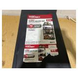 Hyper Tough Black Plastic 4-Tier 56.2" H x 30"" W x 13.8" D Hyper Tough Black Plastic 4-Tier 56.2" H x 30"" W x 13.8" D