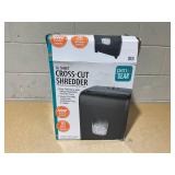 Pen+Gear 16-Sheet Cross-Cut Paper, CDs & DVDs, Credit Card Shredder, Black, 5.3 Gallon Bin Pen+Gear 16-Sheet Cross-Cut Paper, CDs & DVDs, Credit Card Shredder, Black, 5.3 Gallon Bin