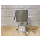 Better Homes & Gardens Diamond Weave Ceramic Table Lamp, Distressed White Better Homes & Gardens Diamond Weave Ceramic Table Lamp, Distressed White