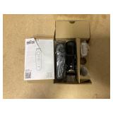 Braun All-in-One Series 5 Trimmer Kit, Ultra Sharp Blade, Up to 120 min, 40 Lengths, PrecisionWheel & Lock, Waterproof, AIO 5510, Moonstone Grey (Missing Charging Stand) Braun All-in-One Series 5 Trimmer Kit, Ultra Sharp Blade, Up to 120 min, 40 Lengths, PrecisionWheel & Lock, Waterproof, AIO 5510, Moonstone Grey (Missing Charging Stand)