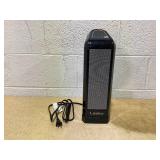 Lasko 16" 1500W 2 Speed Oscillating Ceramic Tower Space Heater, Black, CT16558 Lasko 16" 1500W 2 Speed Oscillating Ceramic Tower Space Heater, Black, CT16558