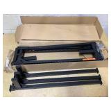 Mainstays 7" Twin/Full/Queen Size Adjustable Metal Bed Frame, Black Mainstays 7" Twin/Full/Queen Size Adjustable Metal Bed Frame, Black