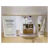 Better Homes & Gardens 4 Cube Storage Organizer, White Texture Better Homes & Gardens 4 Cube Storage Organizer, White Texture