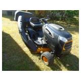 Poulan Pro 19/42 lawn tractor with bagger. Good condition. Runs good. Relisted due to carb issue that has been fixed. As shown. *THIS ITEM HAS A RESERVE.