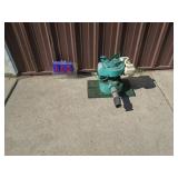 3 hp water pump 1 1/2 Tecumesh. Motor runs. Could