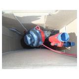 Craftsman 4 cycle weed trimmer in box. Looks lightly used. Untested. As shown.